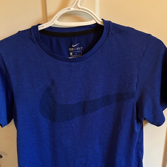 Nike Blue Dri-FIT T-Shirt, Youth L - Picture 2 of 4